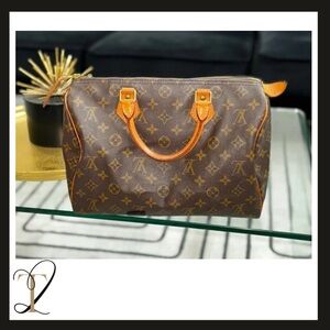 Authentic Louis Vuitton Monogram Speedy 30